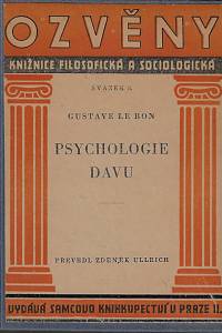 44299. Le Bon, Gustave – Psychologie davu