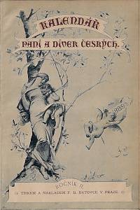 161120. Kalendář paní a dívek českých na rok 1889. Ročník II.