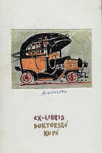 Oberthor, Karel – Auto ex-libris : 1900-1920 : [soubor 10 návrhů na exlibris]