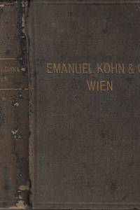 161142. Emanuel Kohn & Co. : Wien, Mährisch-Ostrau, Teplitz : [nabídkový katalog]