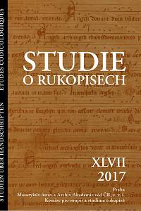 160503. Studie o rukopisech XLVII (2017)