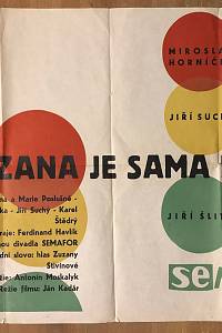 161204. Zuzana je sama doma / Miroslav Horníček, Jiří Suchý, Jiří Šlitr