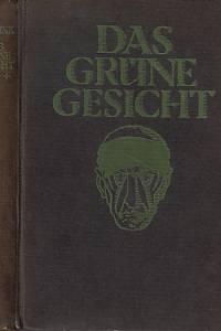 161222. Meyrink, Gustav [= Meyer, Gustav] – Das grüne Gesicht : ein Roman