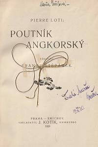 Loti, Pierre – Poutník angkorský