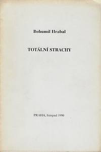 57683. Hrabal, Bohumil – Totální strachy