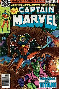 160596. Moench, Doug – Stan Lee Presents: The Sensational Captain Marvel! Vol. 1, No. 59 (November 1978) - The Trouble with Titan...