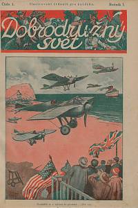 162206. Dobrodružný svět : ilustrovaný týdeník pro každého. Ročník I., číslo 1-42 (1927)