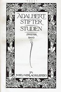 Stifter, Adalbert – Studien