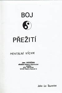 La Tourette, John – Boj o přežití : mentální výcvik