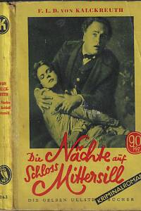 162346. Dunbar von Kalckreuth, Frederic Lewis – Die Nächte auf Schloß Mittersill : Kriminalroman