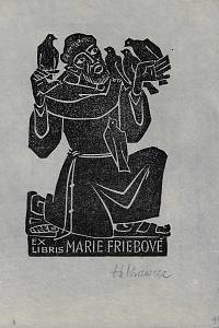 214291. Krawcec, Hanka – Ex libris Marie Friebové