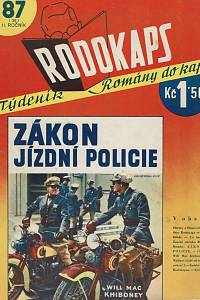 161484. Khiboney, Will Mac [= Sekera, Leopold] – Zákon jízdní policie