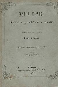 162757. Doucha, František – Kniha dítěk : sbírka povídek a básní