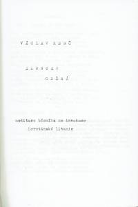 162598. Renč, Václav – Sluncem oděná : meditace básníka na invokace Loretánské litanie