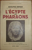 50794. Erman, Adolphe – L'Égypte des Pharaons