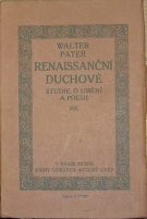 2041. Pater, Walter – Renaissanční duchové (Studie o umění a poesii)