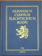 59505. Pouzar, Vladimír (Ed.) – Almanach českých šlechtických rodů 1996