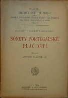 69107. Browningová, Elizabeth Barrett – Sonety portugalské. Druhé pozměněné vydání. Pláč dětí.