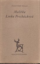 33775. Halas, František – Malířka Linka Procházková