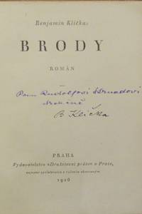 Klička, Benjamin (= Fragner, Benjamin) – Brody