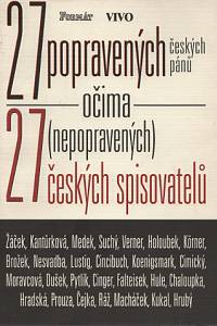 91009. 27 popravených českých pánu očima 27 (nepopravených) českých spisovatelů