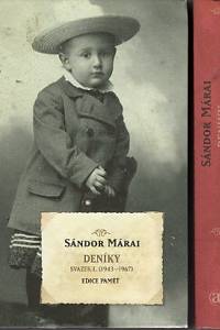 86043. Márai, Sándor – Deníky I.-II. (1943-1967, 1968-1989)