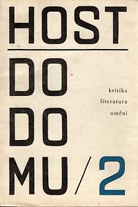 88037. Host do domu, Kritika, literatura, umění, Ročník XI., číslo 2 (1964)