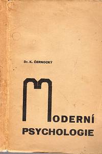 96747. Černocký, Karel – Moderní psychologie