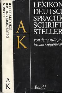 96905. Albrecht, Günter / Bötcher, Kurt / Greiner-Mai, Herbert / Krohn, Paul Günter – Lexikon deutschsprachiger Schriftsteller von den Anfängen bis zur Gegenwart I.-II. (A-Z)