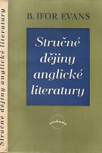 97190. Evans, Benjamin Ifor – Stručné dějiny anglické literatury