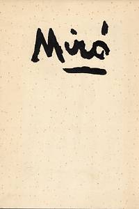 98540. Hartmann, Antonín – Joan Miró - Myšlenky - kresby