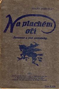 99296. Bohuslav, František – Na plachém oři. Žertovné a jiné poznámky.