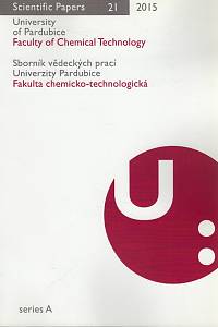 99842. Scientific Papers of the University of Pardubice, Series A. - Faculty of Chemical Technology 21 (2015)