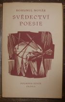 29505. Novák, Bohumil – Svědectví poesie, Essay z časů za živa pohřbených (podpis)