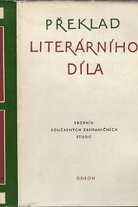 22486. Překlad literárního díla, Sborník současných zahraničních studií (bez obálky)